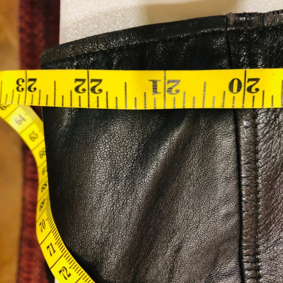 Eddie Bauer brown leather jacket Large - Picture 7 of 10